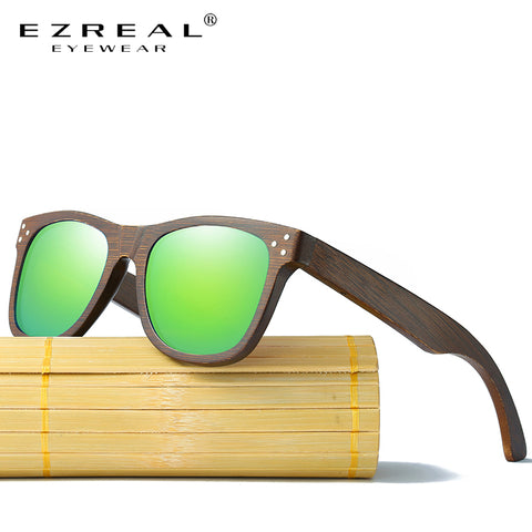 Real Wood Sunglasses Polarized Wooden Glasses Bamboo Sunglasses