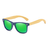 Wood Sunglasses Men Women Square Bamboo Women For Polarized