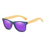 Wood Sunglasses Men Women Square Bamboo Women For Polarized