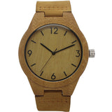 Watches Men Unique Nature Bamboo Wooden Quartz Bracelet Wristwatch With Genuine Leather Band Luxury Wood Watch Male Clock Gift