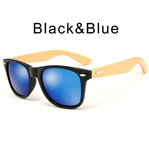 New Wooden Sunglasses Men Bamboo Sun glasses Oculos de sol de madeira Women
