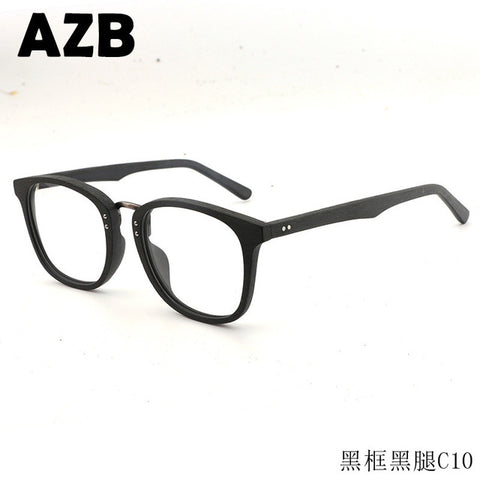 Handmade Fashion Mirror Wooden Sunglasses Men's Bamboo Optical Frame