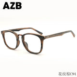 Handmade Fashion Mirror Wooden Sunglasses Men's Bamboo Optical Frame