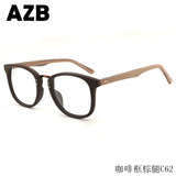 Handmade Fashion Mirror Wooden Sunglasses Men's Bamboo Optical Frame