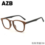 Handmade Fashion Mirror Wooden Sunglasses Men's Bamboo Optical Frame