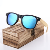 Wood Sunglasses Spring Hinge Handmade Bamboo Sunglasses