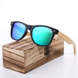 Wood Sunglasses Spring Hinge Handmade Bamboo Sunglasses