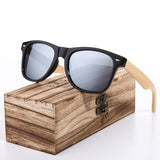 Wood Sunglasses Spring Hinge Handmade Bamboo Sunglasses