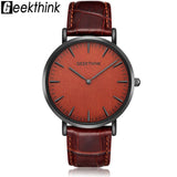 Fashion Casual Quartz watches Top brand Luxury Designer Wristwatch Wooden