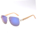 Super Light 16g Aviator Sunglasses Bamboo Leg Metal Frame Sunglass