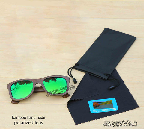 bamboo sunglasses 2018 fashion polarized sunglasses