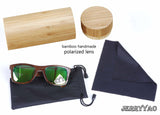 bamboo sunglasses 2018 fashion polarized sunglasses
