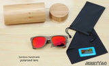bamboo sunglasses 2018 fashion polarized sunglasses