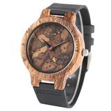 Simple Wood Watch Men's WristWatches Minimalist Design Original Wooden Bamboo Watch Male Wooden Clock Montre Homme Dropshipping