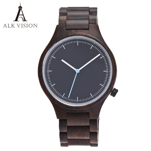 wood watch men quartz wooden watch male 2017 fashion bracelet wrist watch