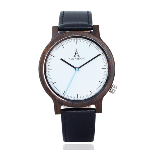 fashion casual bracelet men watch top luxury brand Quartz wooden Watch