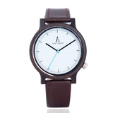 fashion casual bracelet men watch top luxury brand Quartz wooden Watch