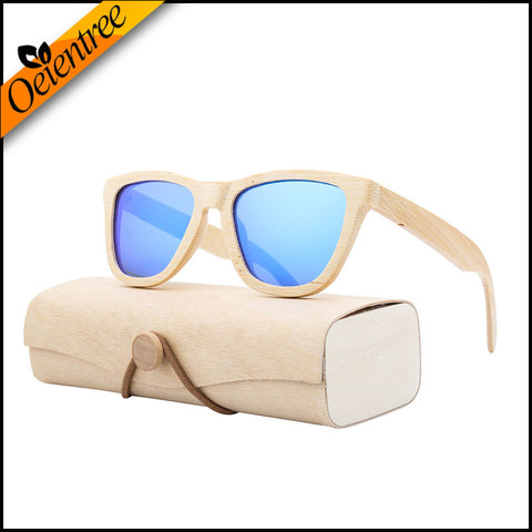 NEW arrivial custom logo promotional gift wood frame 100% Hand Made Men Women use wooden Sunglasses with UV400 Polarized lens