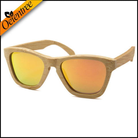 NEW arrivial custom logo promotional gift wood frame 100% Hand Made Men Women use wooden Sunglasses with UV400 Polarized lens