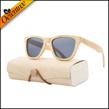 NEW arrivial custom logo promotional gift wood frame 100% Hand Made Men Women use wooden Sunglasses with UV400 Polarized lens