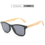 Bamboo Sunglasses Men Wooden Sun glasses Women Brand Designer