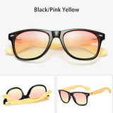 Bamboo Sunglasses Men Wooden Sunglasses Women Brand Designer