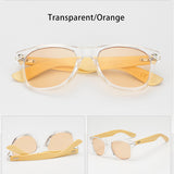Bamboo Sunglasses Men Wooden Sunglasses Women Brand Designer